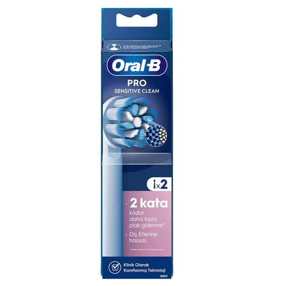 Oral-b Pro Sensitive Clean 2-pack Replacement Brush Head - 1
