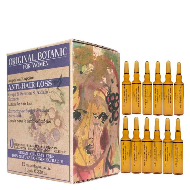 Original Botanic Anti-hair Loss Vegan Ampoule Women 12 x10 ml - 2