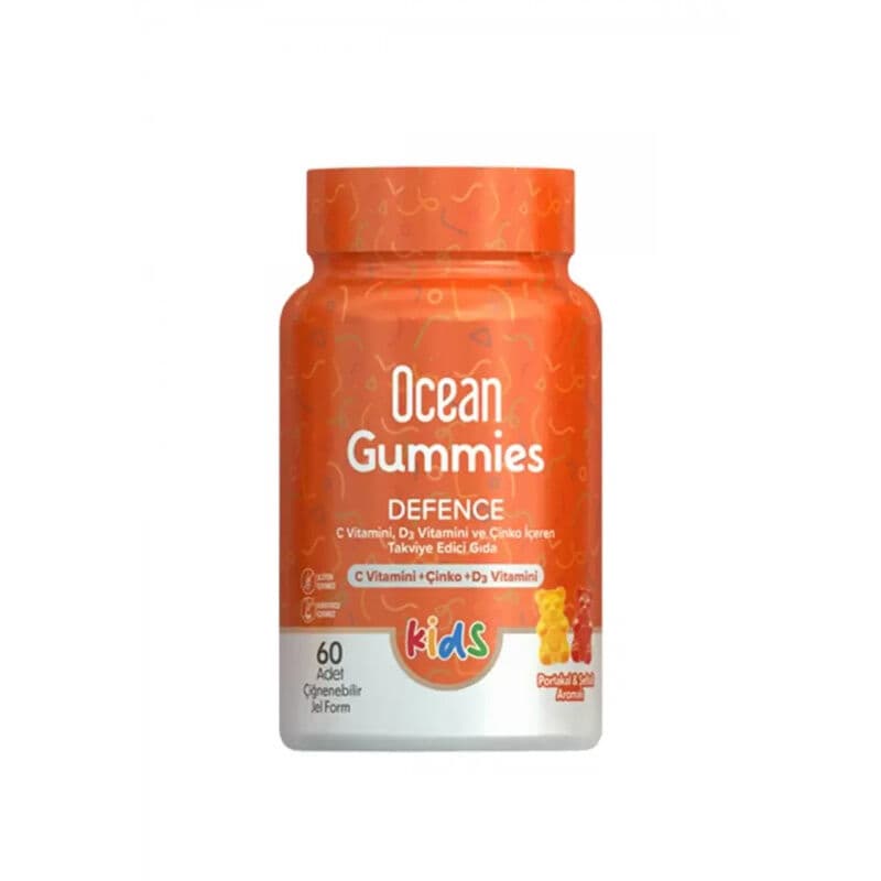 Orzax Ocean Gummies Defense Kids Supplementary Food 60 pcs Chewable Gel Form