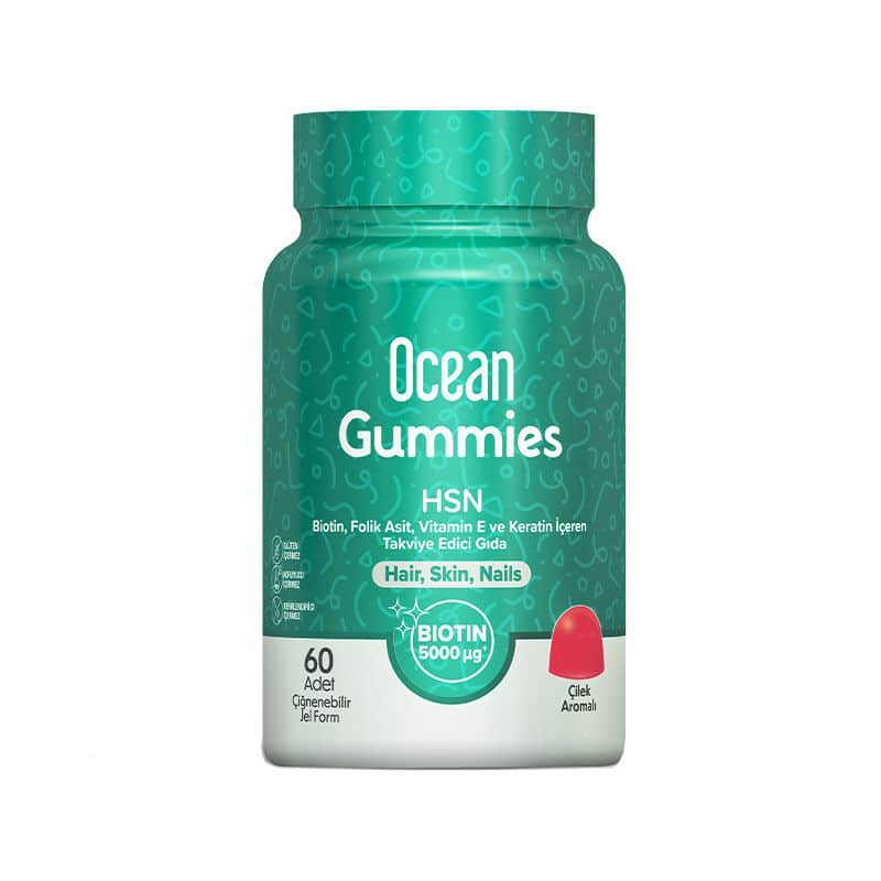 Orzax Ocean Gummies Hsn Food Supplement 60 pcs Chewable Gel Form - 1