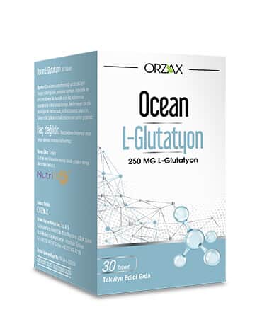Orzax Ocean l-glutathione 250 mg 30 tablets - 1
