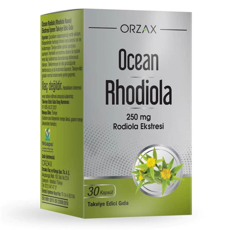 Orzax Ocean Rhodiola Capsules 250 mg 30 capsules - 1
