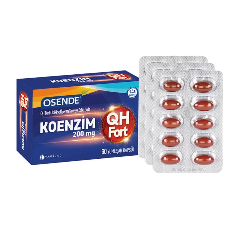 Osende Coenzyme Qh Fort 200 mg 30 soft Capsules - 1