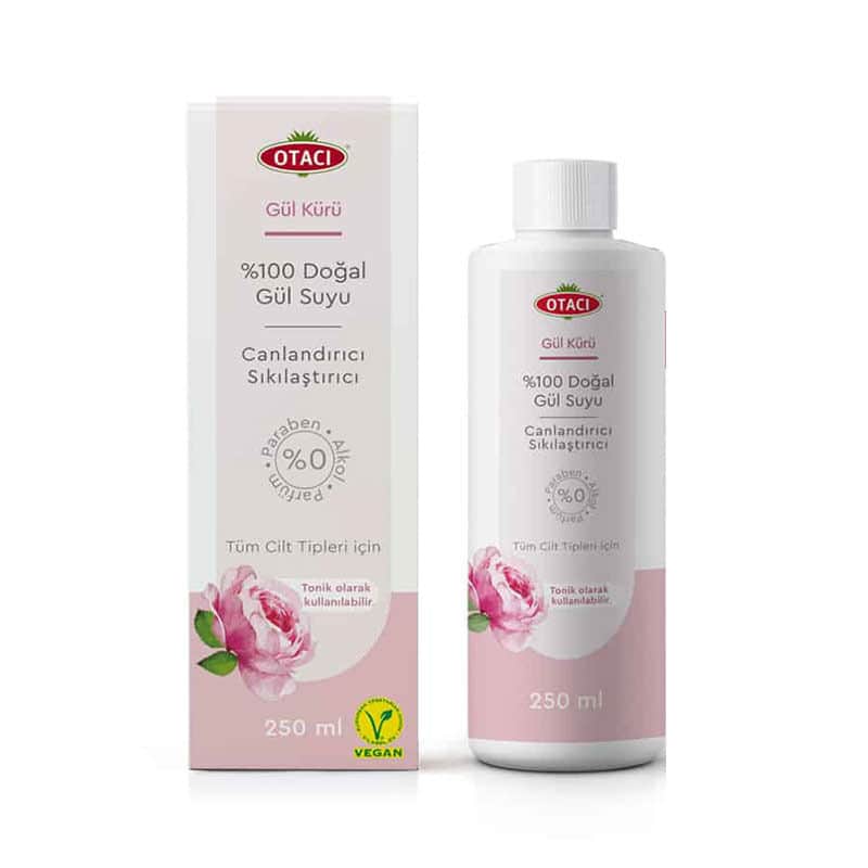 Otacı 100% Natural Rose Water - 250 ml Hydrating Toner - 1