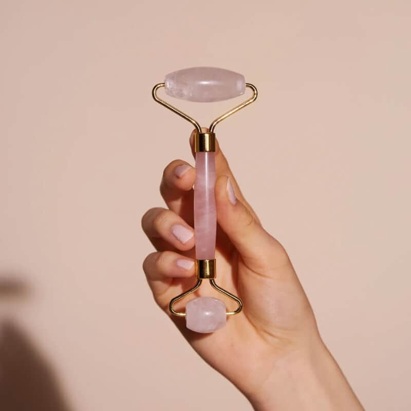 Pelcare Rose Quartz Face Roller - 2