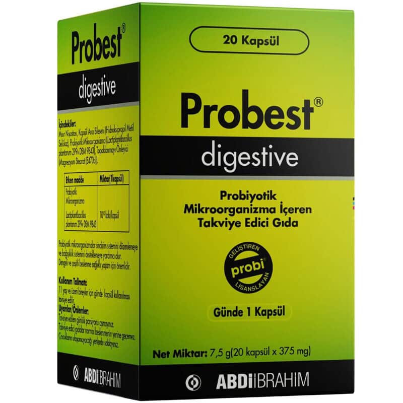 Probest Digestive Probiotic 20 capsules - 3