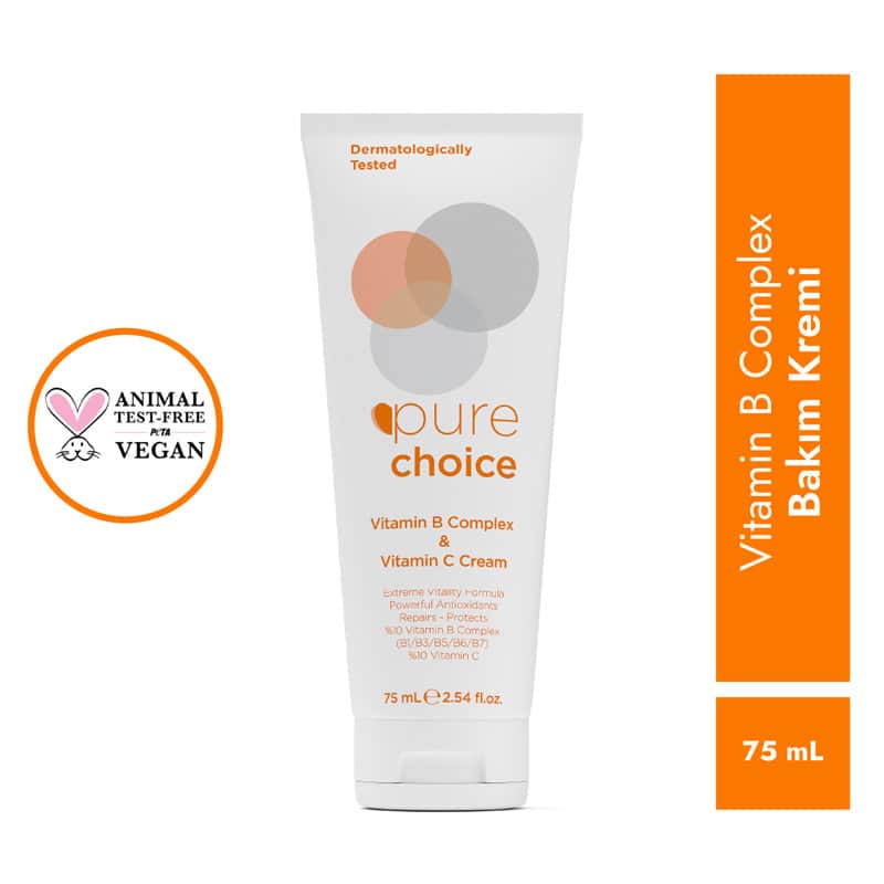 Pure Choice Vitamin C And Vitamin B Complex Skin Care Cream 75 ml - 3