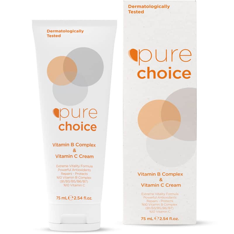 Pure Choice Vitamin C And Vitamin B Complex Skin Care Cream 75 ml - 2