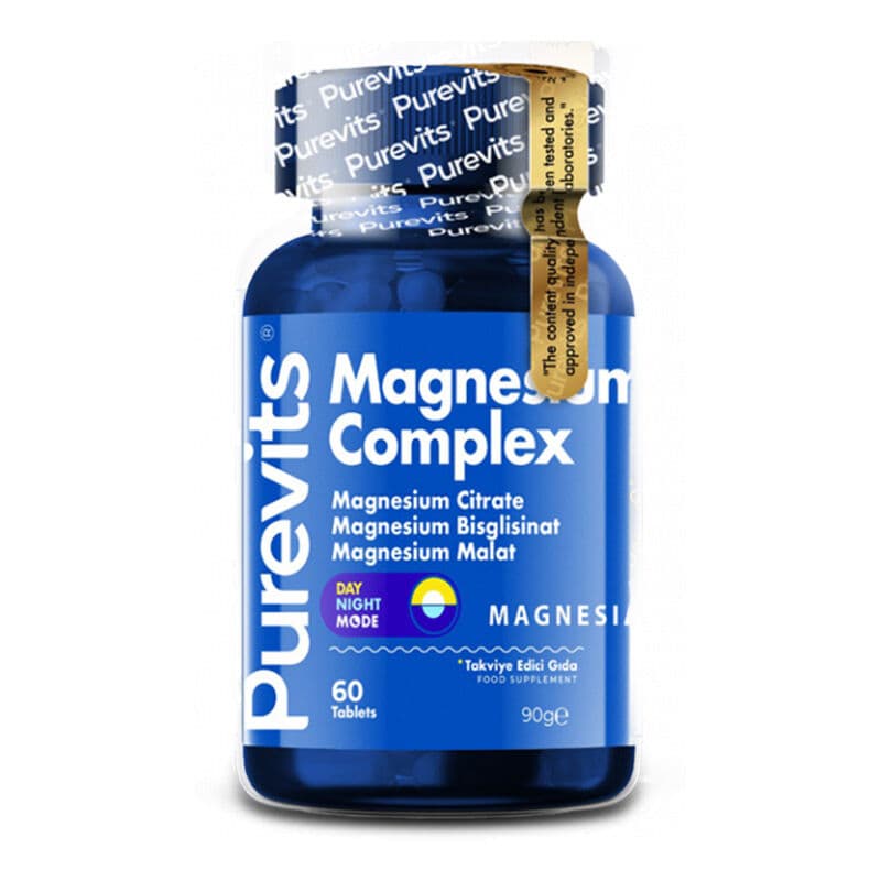 Purevits Magnesium Complex Food Supplement 60 tablets