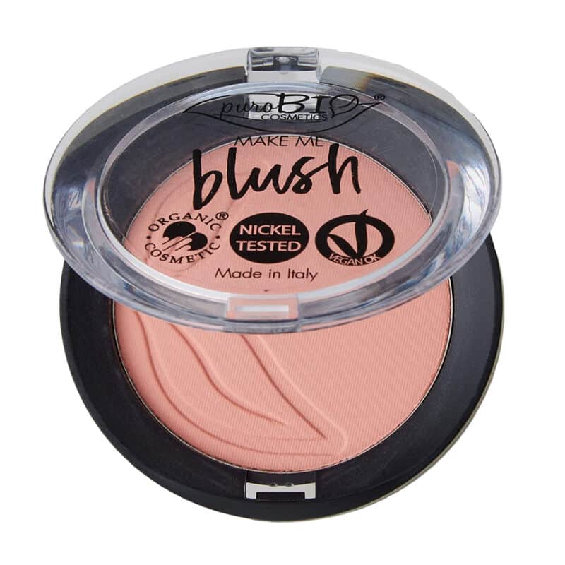 Purobio Blush Make Me Blush Blush 5.2 gr - 02 matte Coral Pink - 2