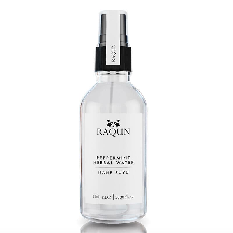Raqun 100% Natural Mint Water - Refreshing Herbal Hydration