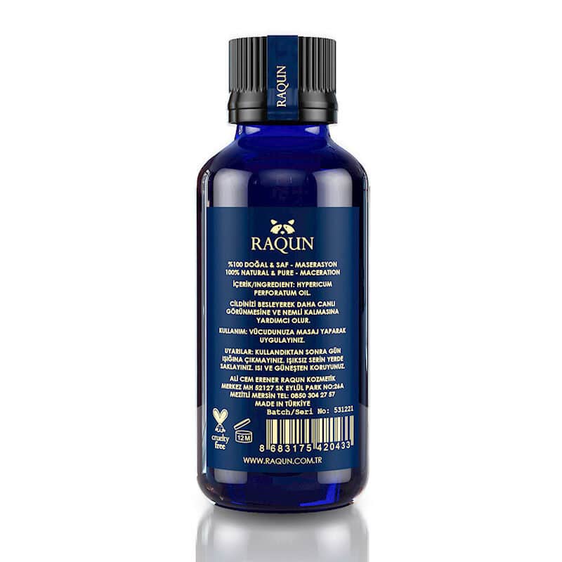 Raqun St. John's Wort Oil 50ml - Aromatherapy Relief - 2