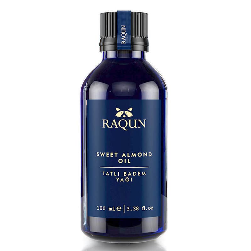 Raqun Sweet Almond Oil 100ml - Pure Aromatherapy Oil - 1