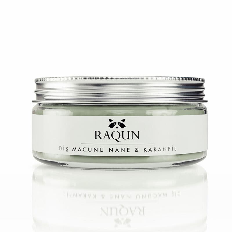 Raqun Bentonite Clay Toothpaste - Mint & Clove - 50 ml