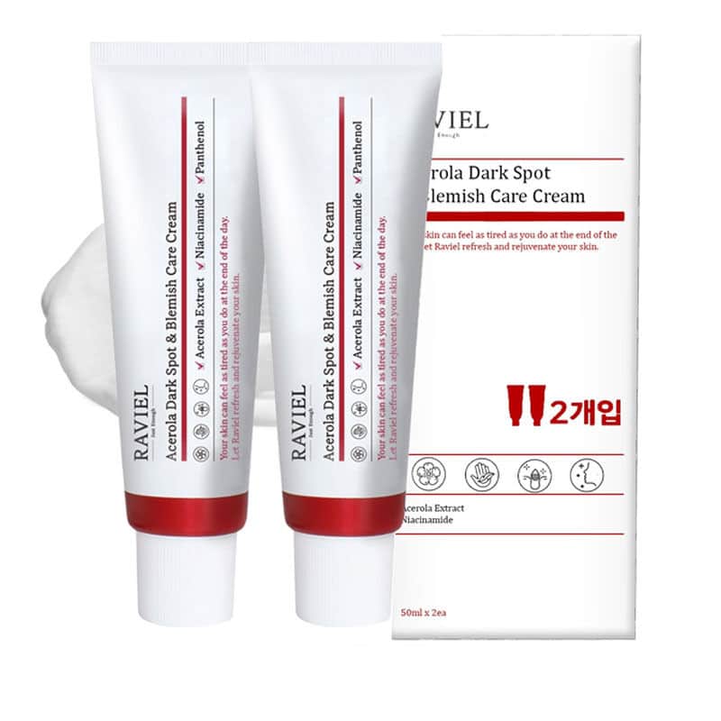 Raviel Acerola Dark Spot Blemish Care Cream 2 x50 ml - 2