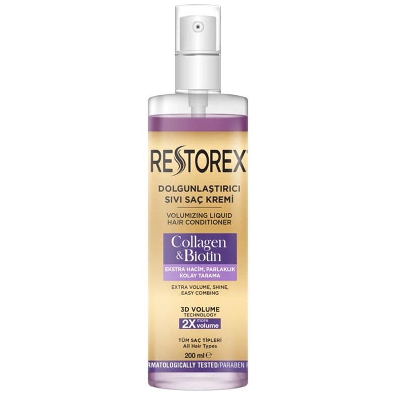 Restorex Collagen Biotin Plumping Liquid Hair Conditioner 200 ml