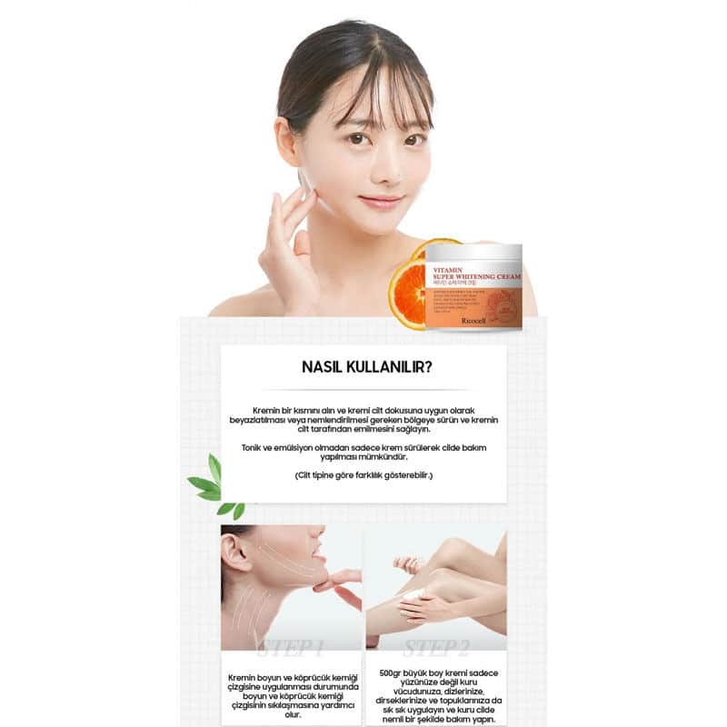 Ricocell Vitamin Super Whitening Cream 100 g - 3