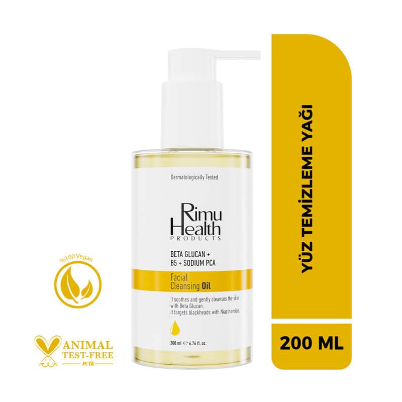 Rimu Health Anti-blackhead Purifying Facial Cleansing Oil 200 ml - 2
