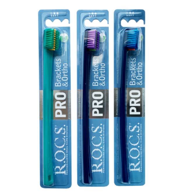 Rocs Pro Brackets And Ortho Soft Toothbrush - 1