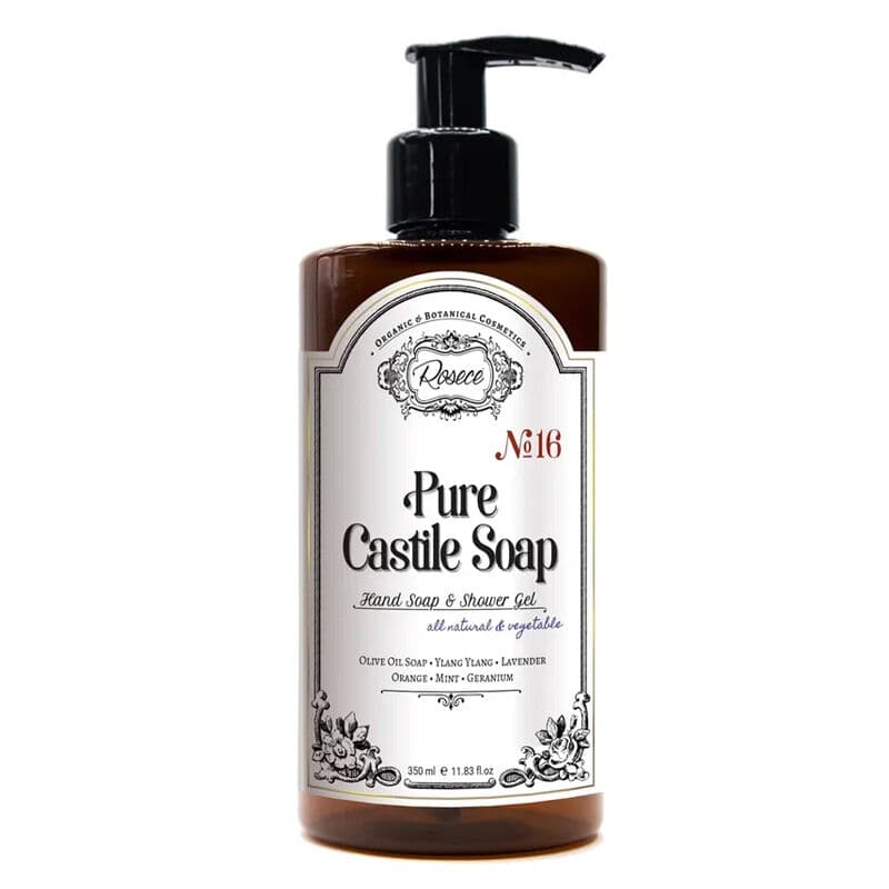 Rosece R16 liquid Castile Hand Soap And Shower Gel 350 ml