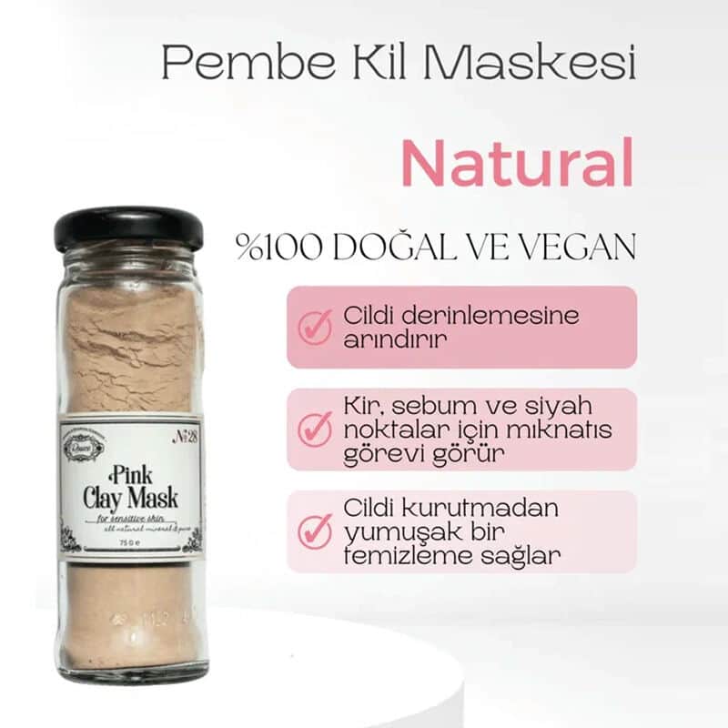 Rosece R28 pink Clay Mask | Pore Cleanser 95 ml - 2