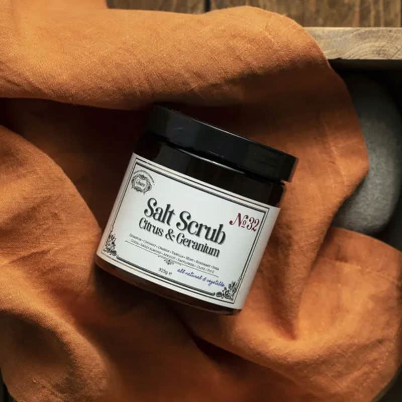 Rosece R32 salt Scrub Citrus Geranium - Natural Spa Peeling Purifier 325 gr - 4