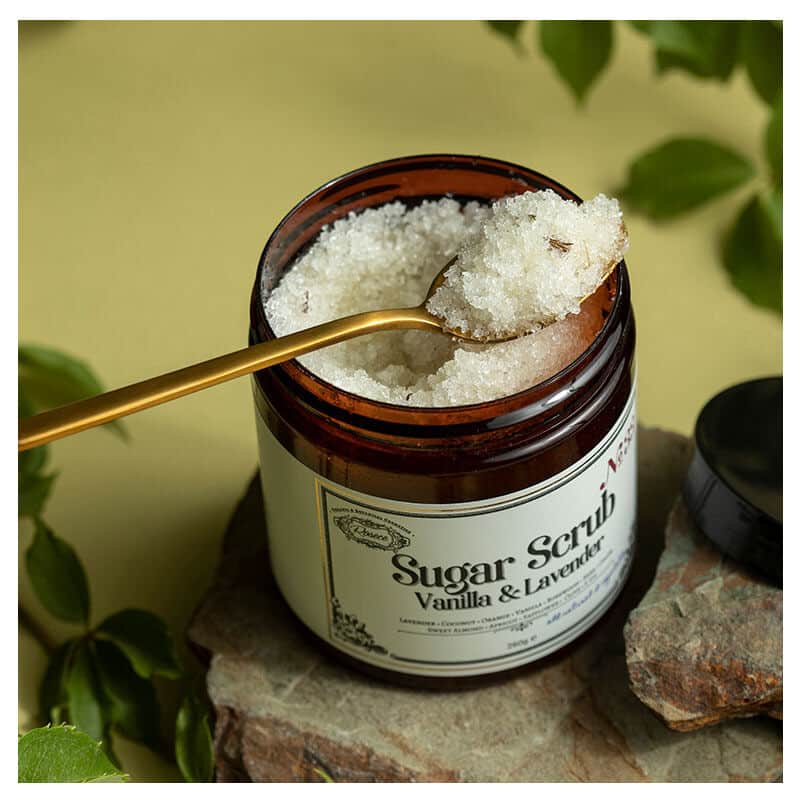 Rosece R33 sugar Scrub Vanilla Lavender | Natural Aha Purifying Peeling 260 gr - 3