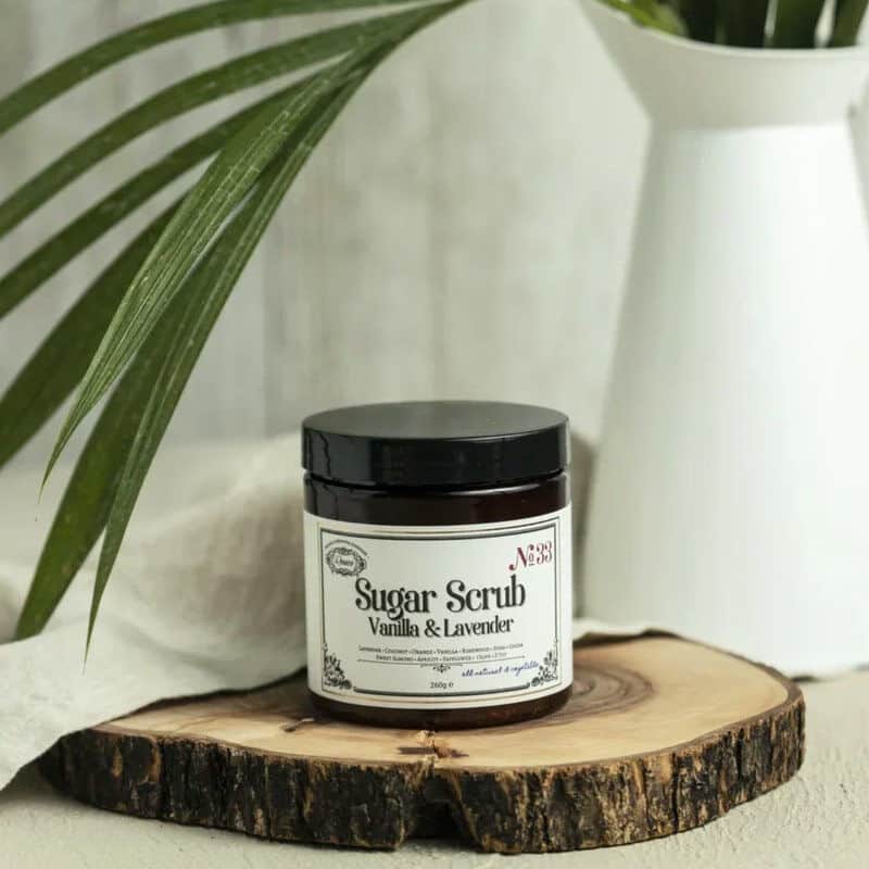 Rosece R33 sugar Scrub Vanilla Lavender | Natural Aha Purifying Peeling 260 gr - 4