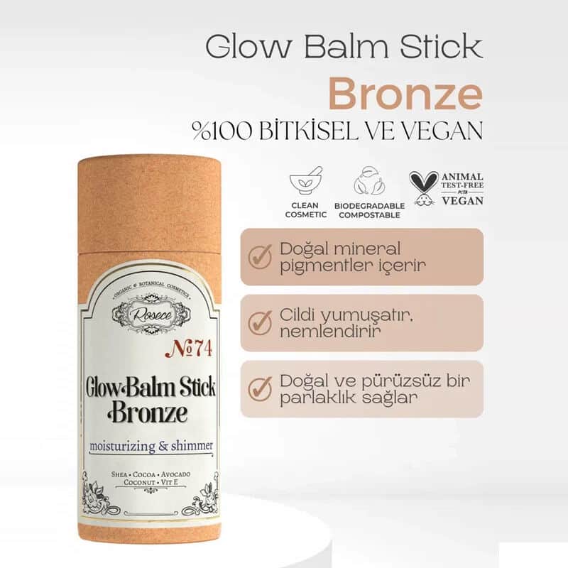 Rosece R74 luminous Stick Body Oil Glow Balm Stick Bronze 75 ml - 2