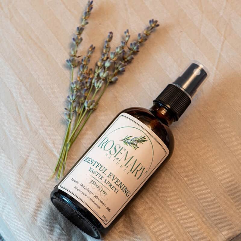 Rosemary Restful Evening Pillow Spray 100 ml - Natural Sleep Aid - 2
