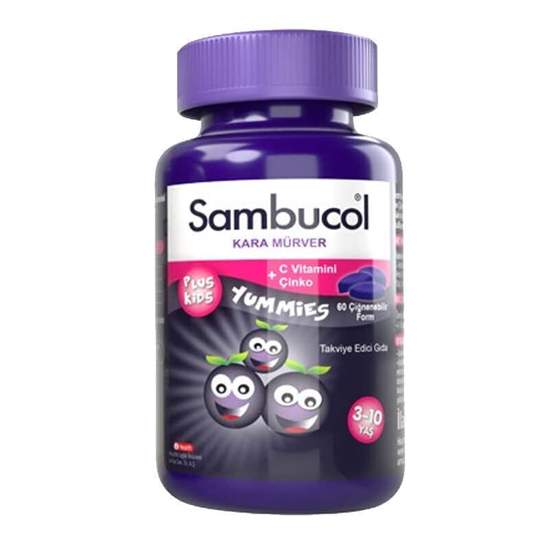 Sambucol Plus Kids Yummies Food Supplement For Kids 60 tablets - 1