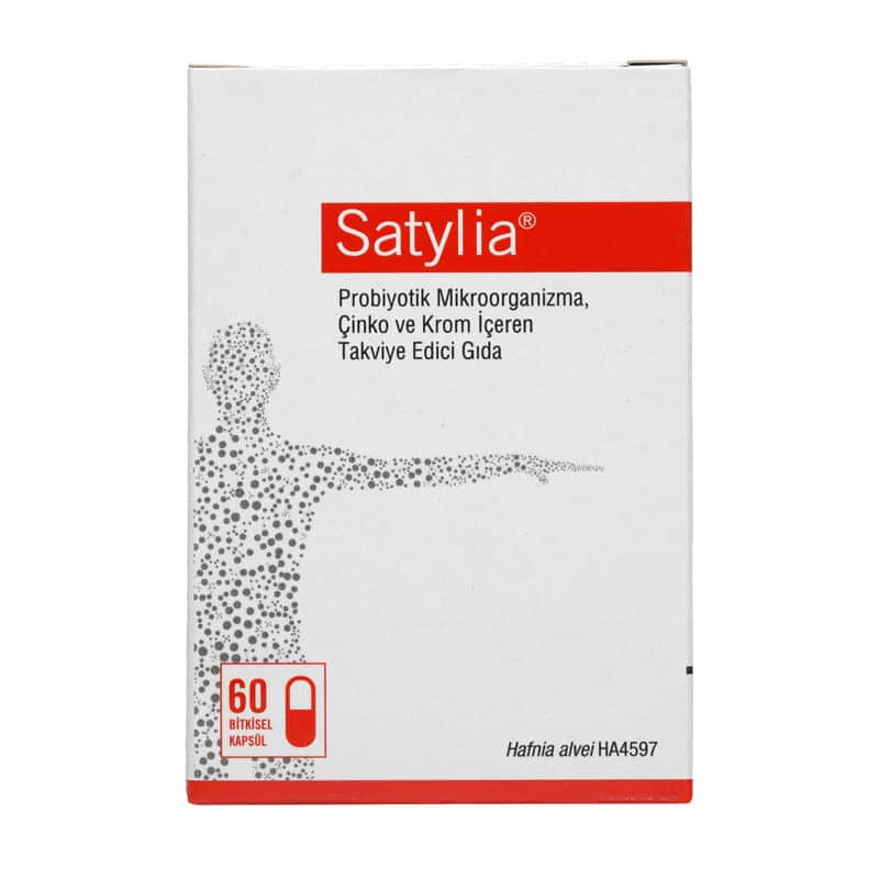 Abdi İbrahim Satylia Probiotic Microorganism Zinc And Chromium Supplementary Food 1+1 coffret - 2