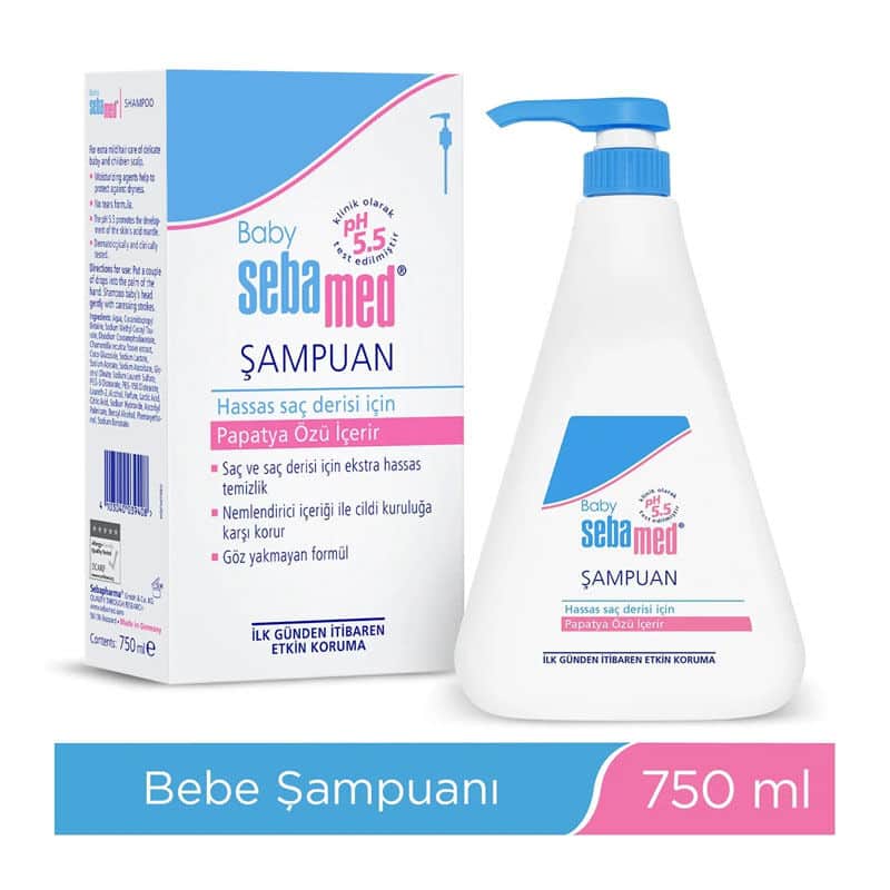 Sebamed Baby Shampoo 750 ml - Sensitive Hair Types - 2