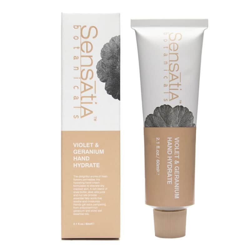 Sensatia Botanicals Violet Geranium Hand Cream 60ml – Moisturizing - 1