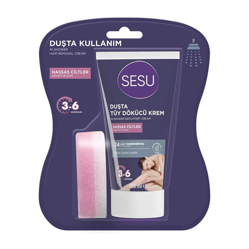 Sesu In-shower Hair Removal Cream Sensitive 150 ml - 1