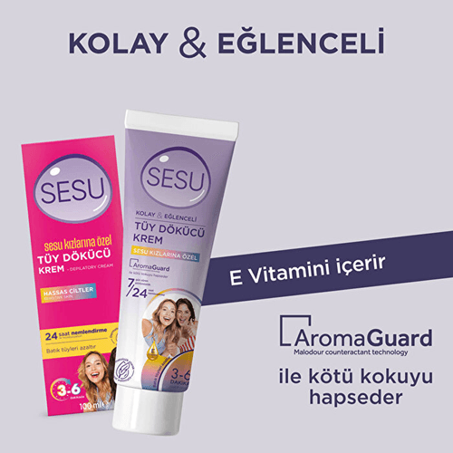 Sesu Hair Removal Cream 100 ml - 3