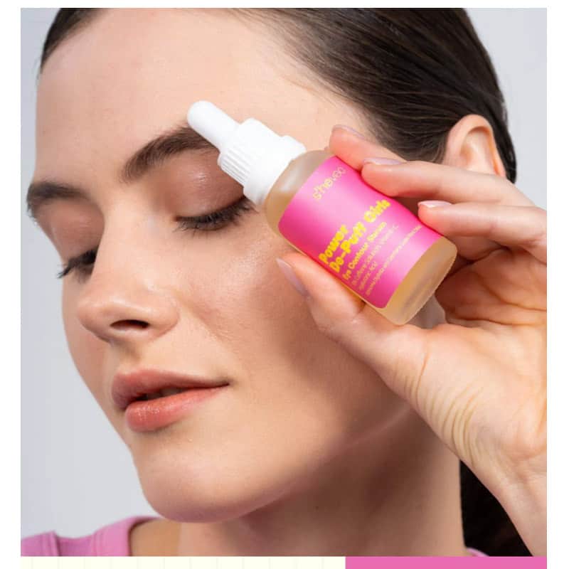 She Vec Power De Puff Girls Caffeine + Glutathione + Ha 30 ml - 3