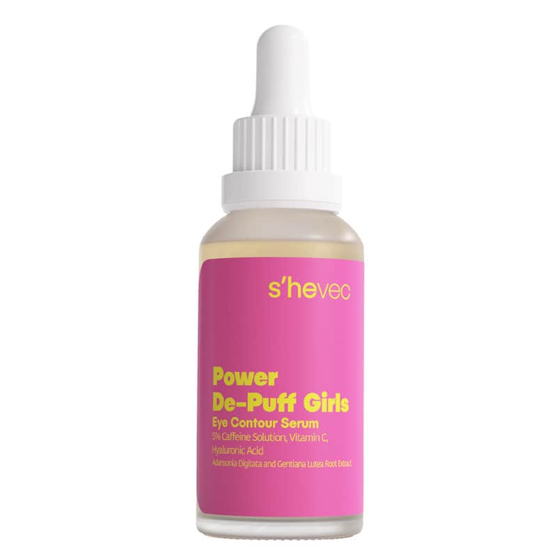 She Vec Power De Puff Girls Caffeine + Glutathione + Ha 30 ml - 1