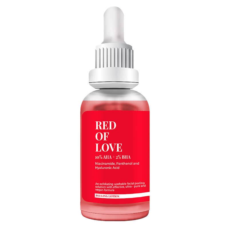 She Vec Red Of Love Aha+ Bha Facial Peeling 30 ml - 1