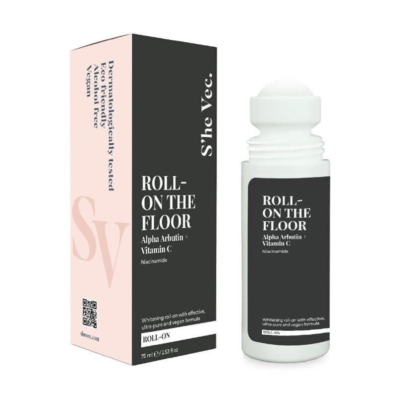 She Vec Roll-on The Floor Anti-sweat Whitening Effect Roll-on 75 ml