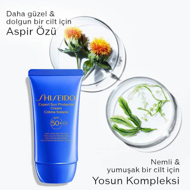 Shiseido Gsc Blue Expert Sun Protector Spf50+ Sunscreen Cream 50 ml - 2