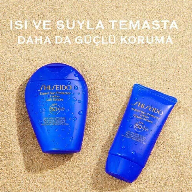 Shiseido Gsc Blue Expert Sun Protector Spf50+ Sunscreen Cream 50 ml - 3