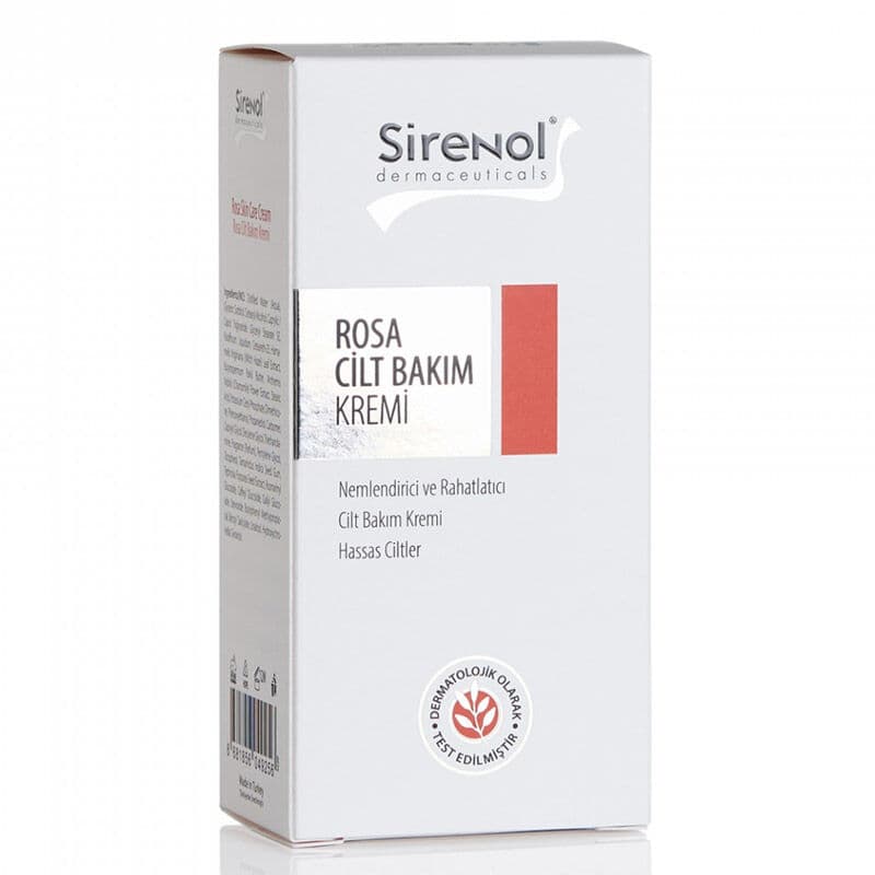 Sirenol Witch Hazel Rosa Skin Care Cream 60 ml