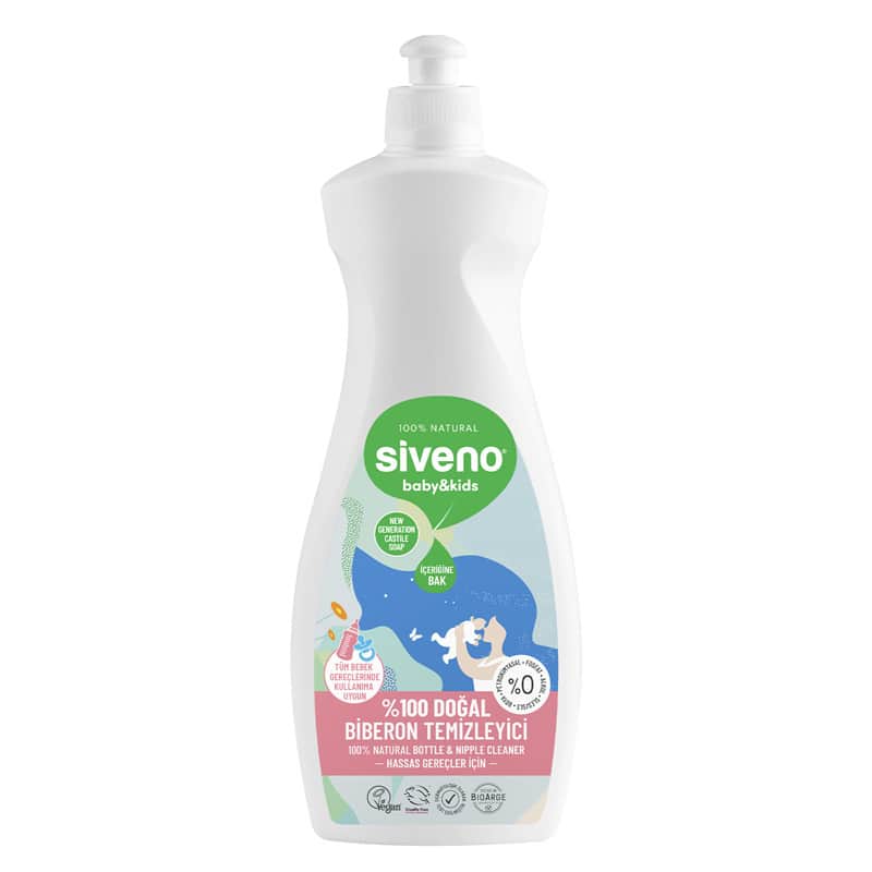 Siveno Baby Natural Pacifier And Bottle Cleaner 500 ml - 1