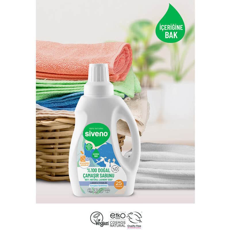 Siveno Natural Laundry Soap 750ml – Eco-Friendly, Biodegradable Cleanser - 4