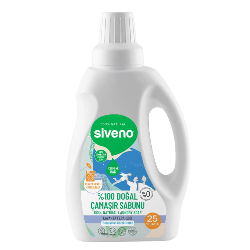 Siveno Natural Laundry Soap 750ml – Eco-Friendly, Biodegradable Cleanser - 1
