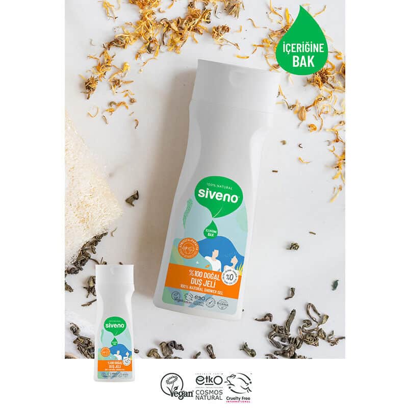 Siveno Natural Shower Gel 300 ml - 4