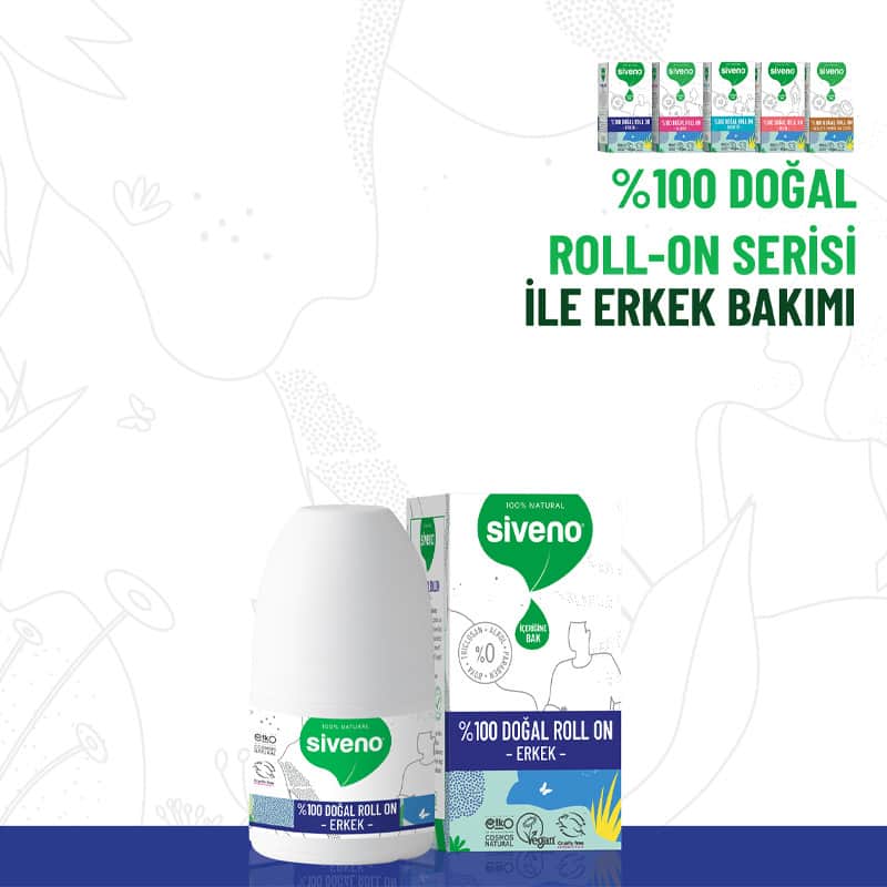 Siveno Natural Roll-on For Men 50 ml - 3