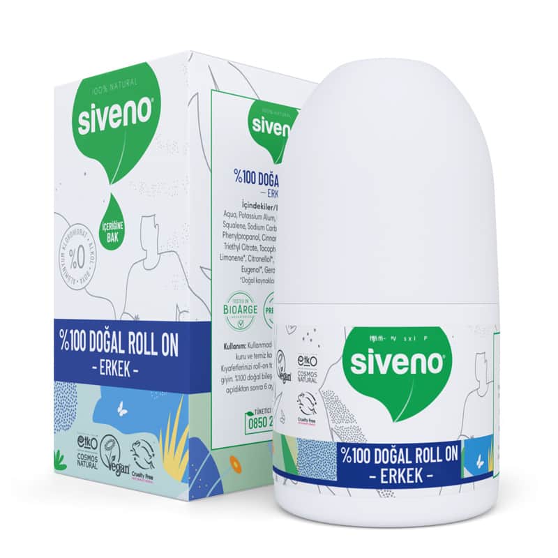 Siveno Natural Roll-on For Men 50 ml - 1