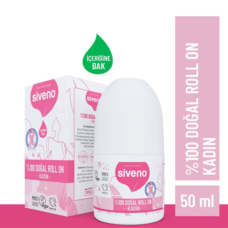 Siveno Natural Women Roll-on 50 ml - 2